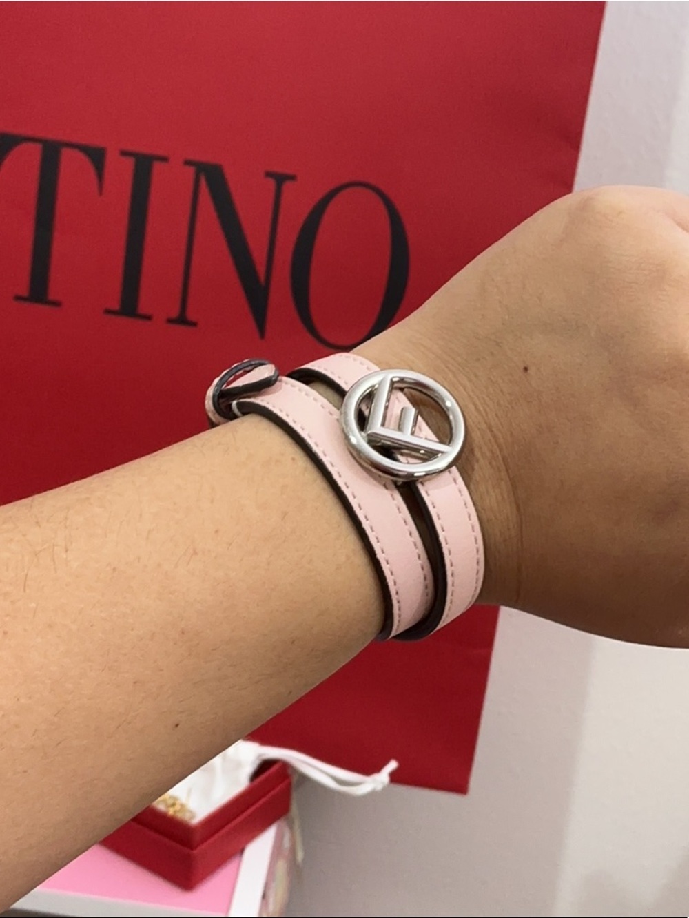 Fendi Leather Bracelet